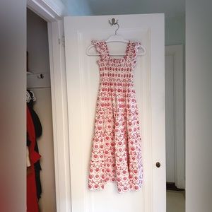 Hill House Nap Dress XXS Mermaid Print